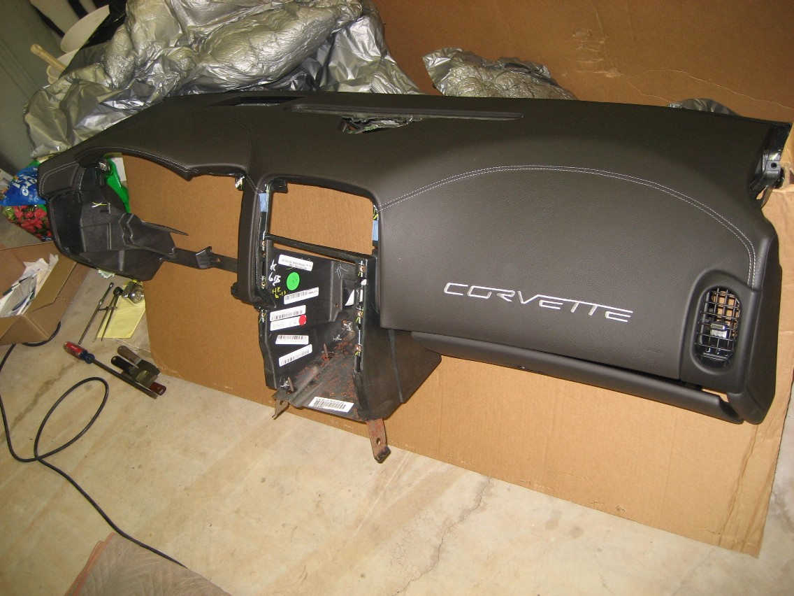 C6 corvette store dash cover